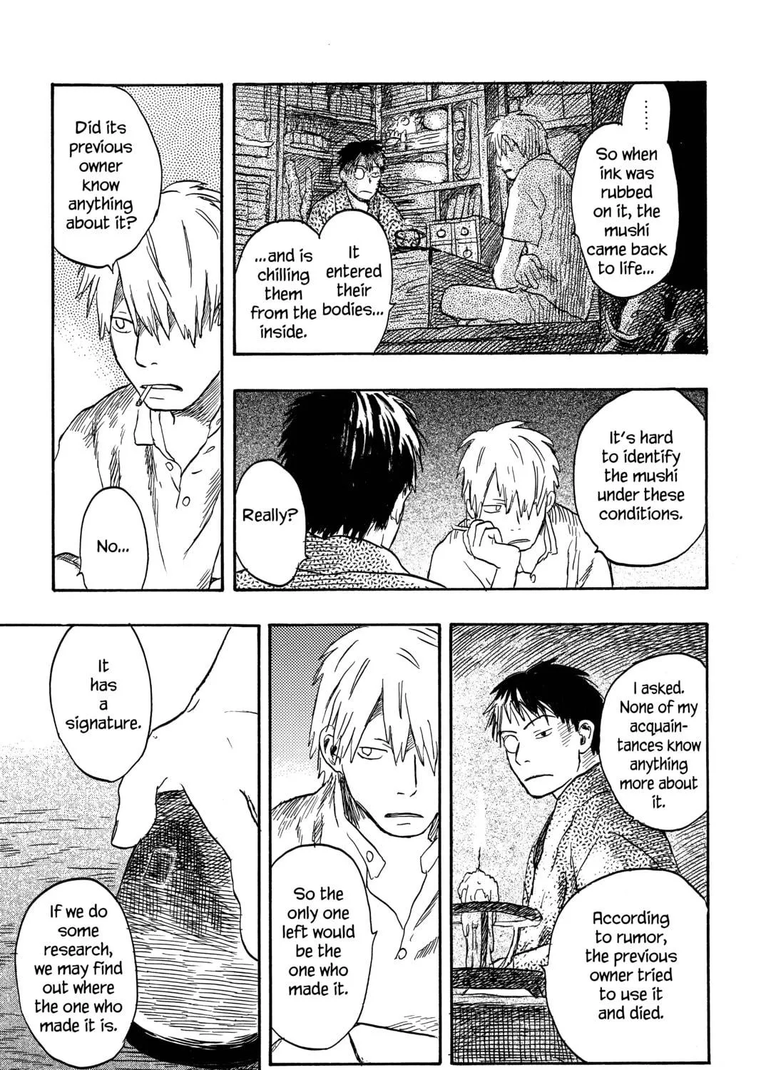 Read Mushishi chapter 14 image 18 on Lezhin