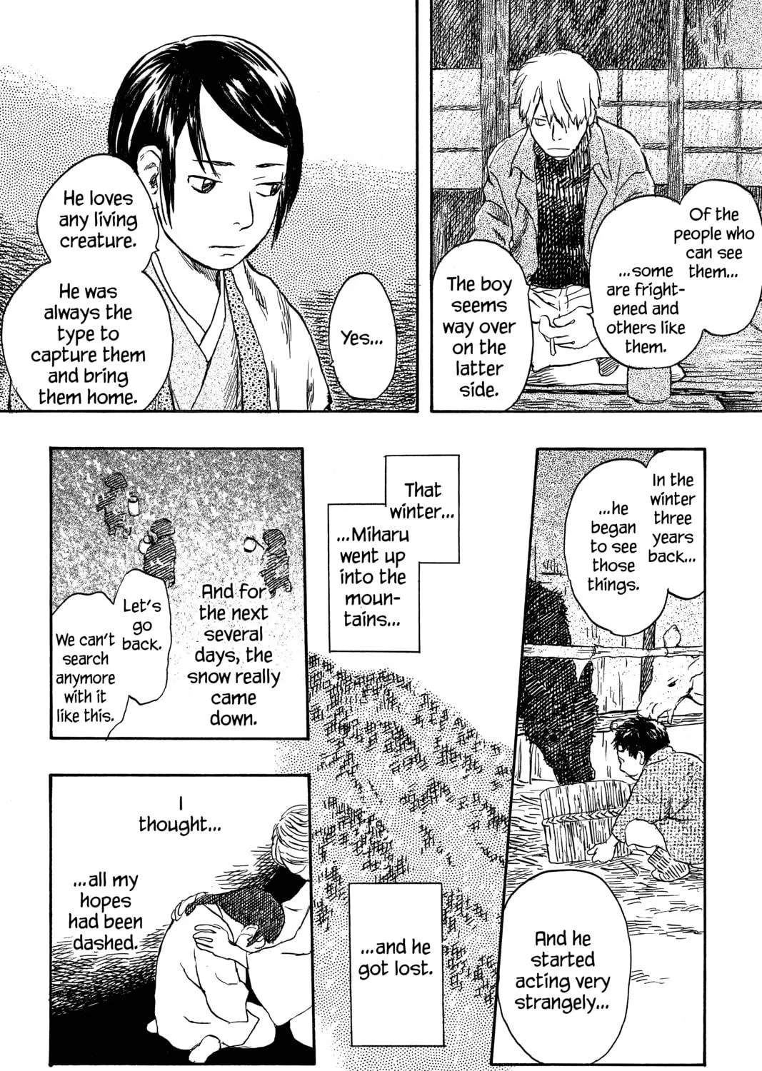 Read Mushishi chapter 18 image 18 on Lezhin