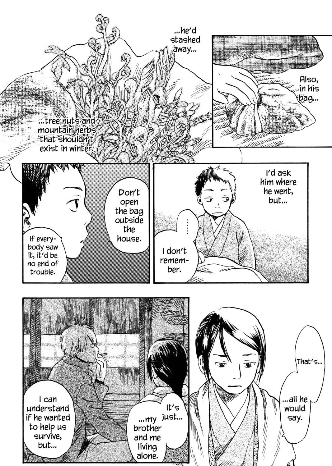 Read Mushishi chapter 18 image 22 on Lezhin