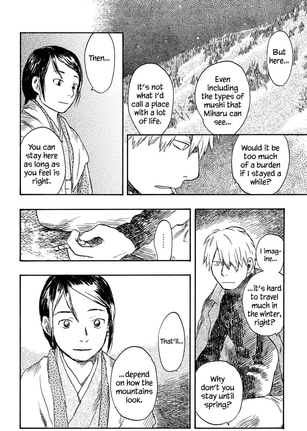 Read Mushishi chapter 18 image 38 on Lezhin