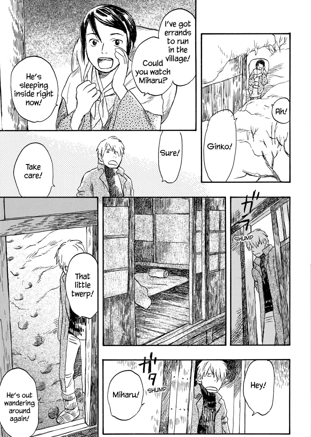 Read Mushishi chapter 18 image 44 on Lezhin