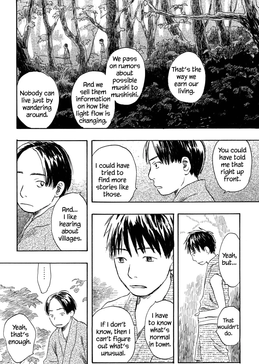 Read Mushishi chapter 20 image 44 on Lezhin