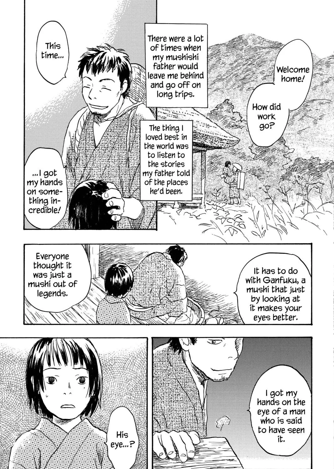 Read Mushishi chapter 22 image 18 on Lezhin