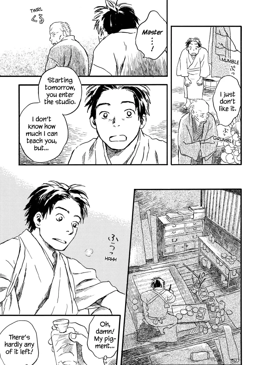 Read Mushishi chapter 23 image 20 on Lezhin