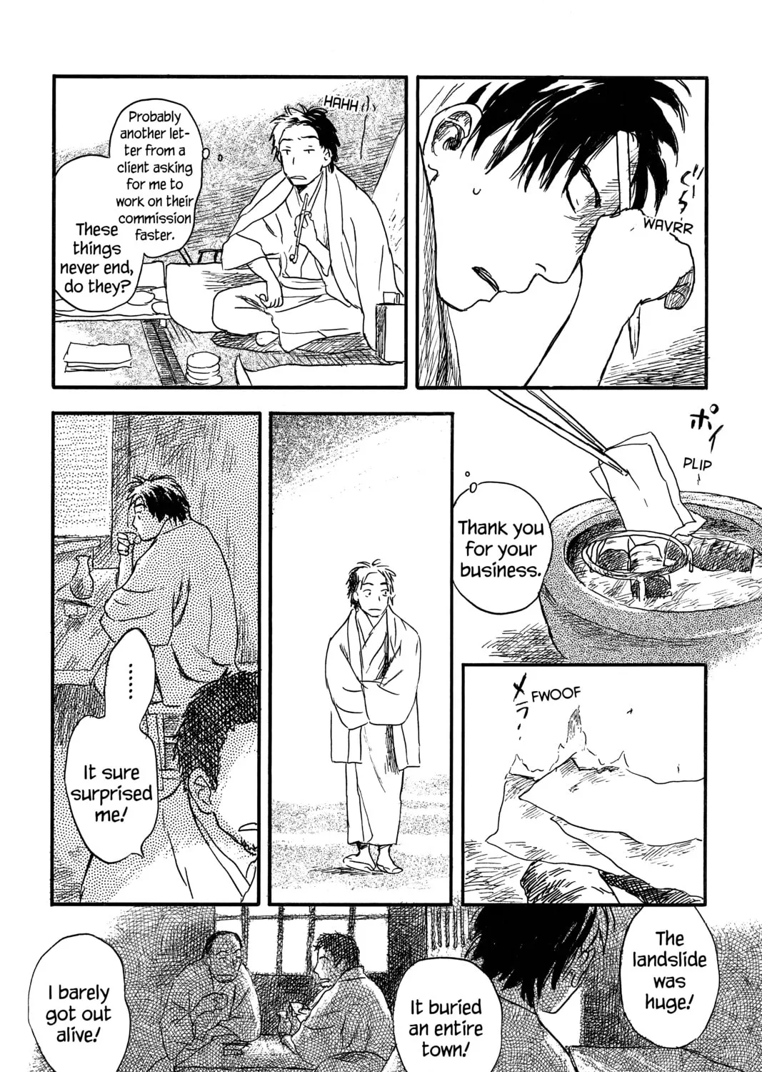 Read Mushishi chapter 23 image 30 on Lezhin