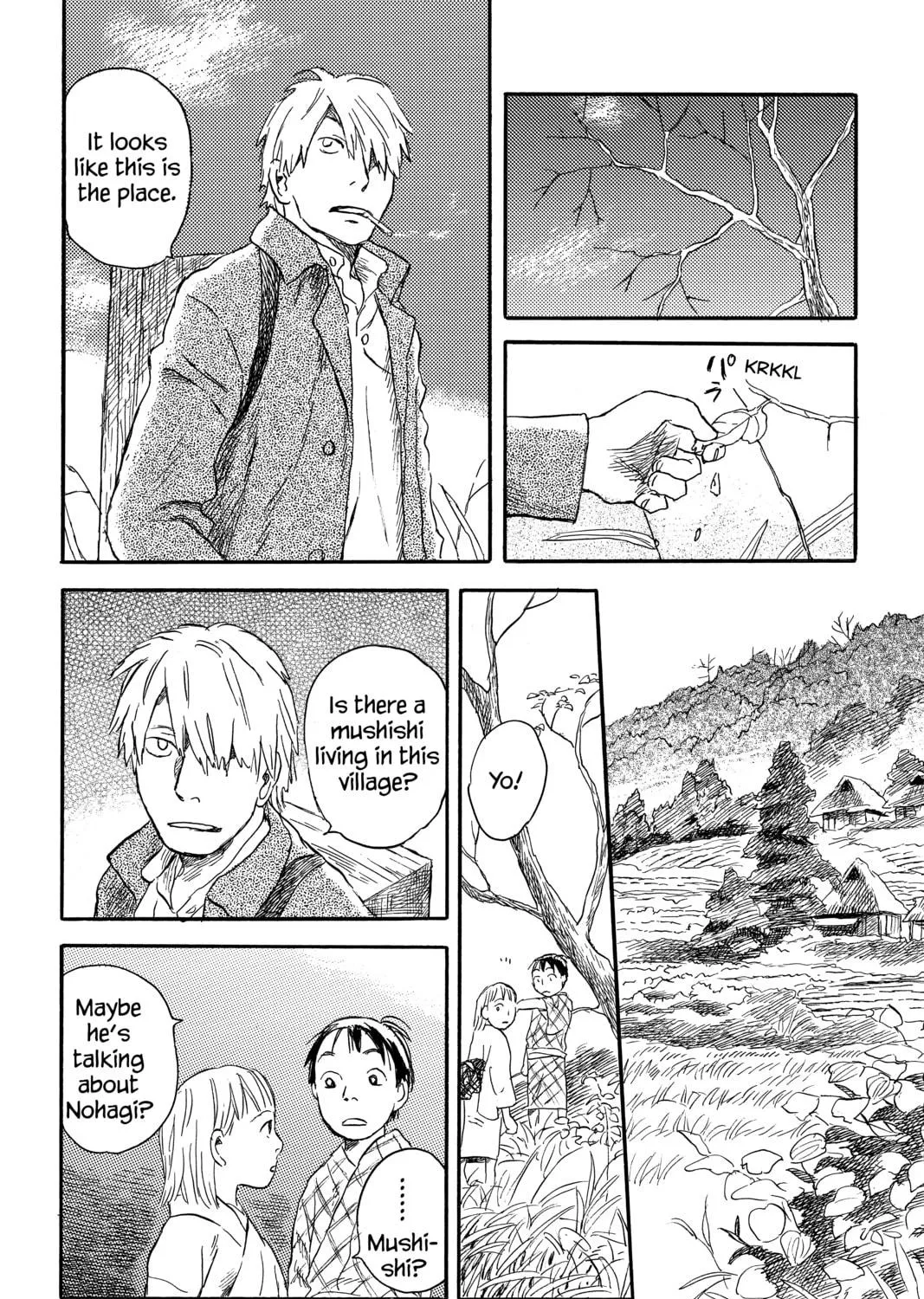 Read Mushishi chapter 24 image 10 on Lezhin