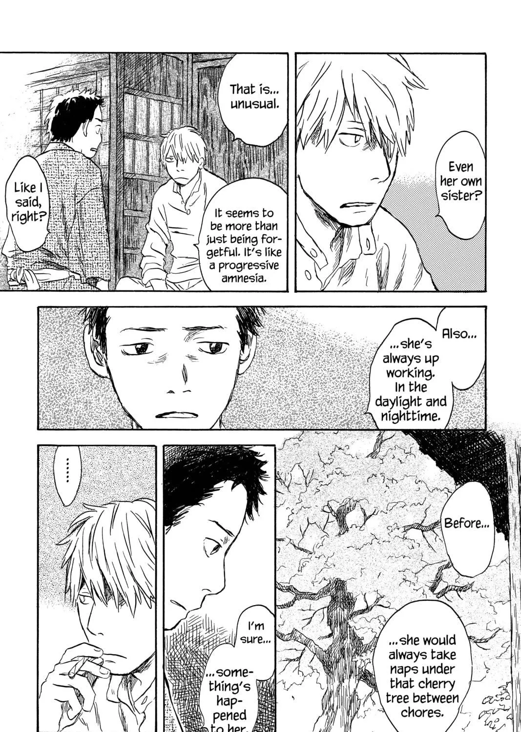 Read Mushishi chapter 25 image 22 on Lezhin