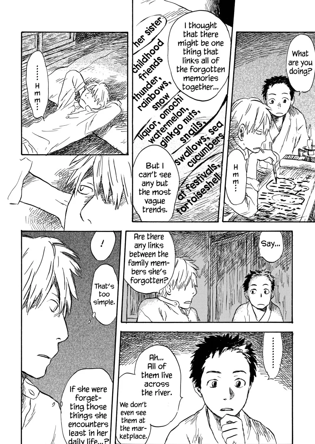 Read Mushishi chapter 25 image 36 on Lezhin