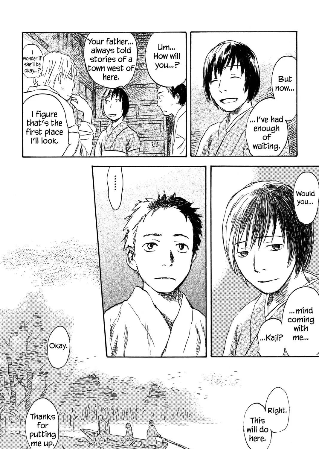 Read Mushishi chapter 25 image 58 on Lezhin