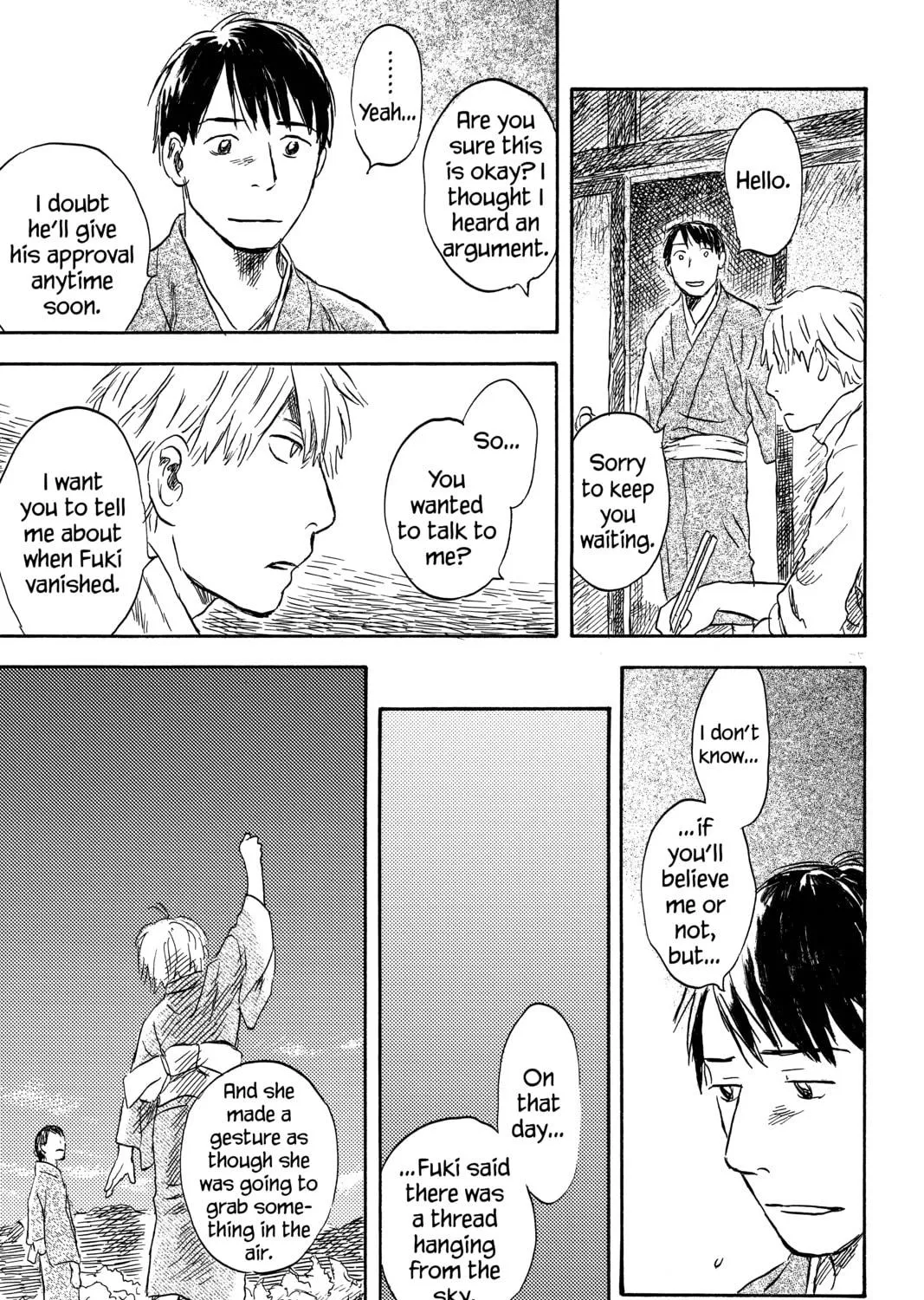 Read Mushishi chapter 26 image 48 on Lezhin