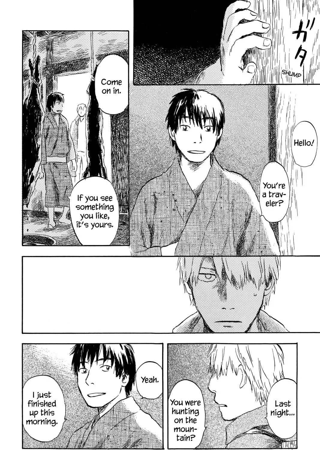 Read Mushishi chapter 28 image 18 on Lezhin
