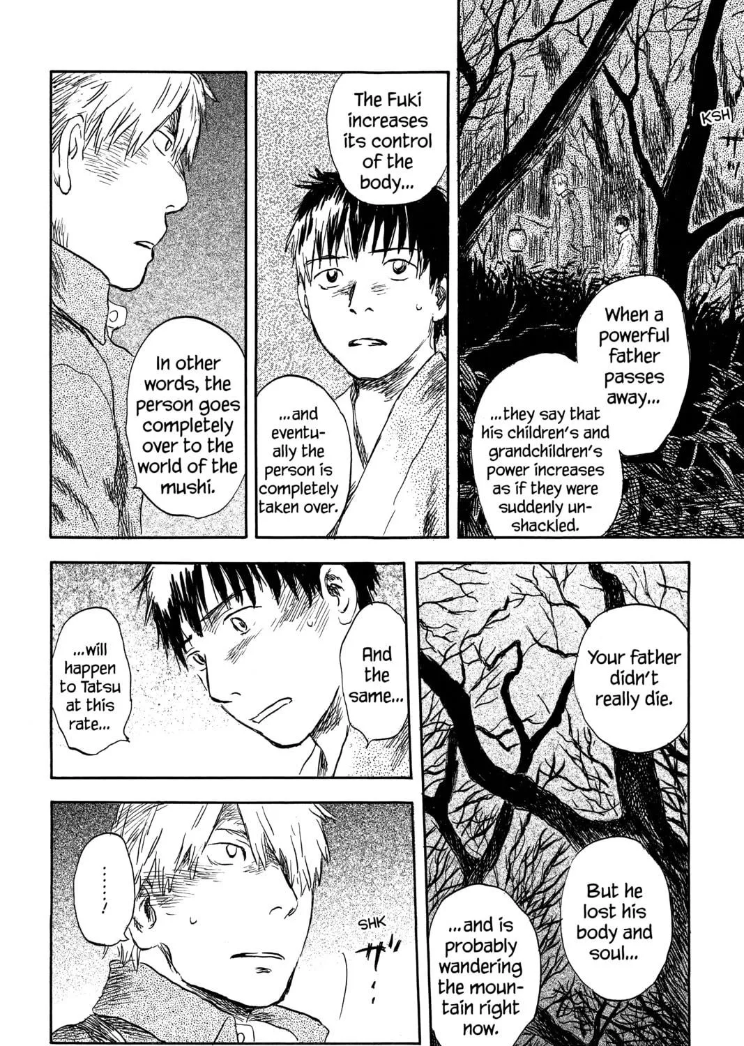 Read Mushishi chapter 28 image 58 on Lezhin