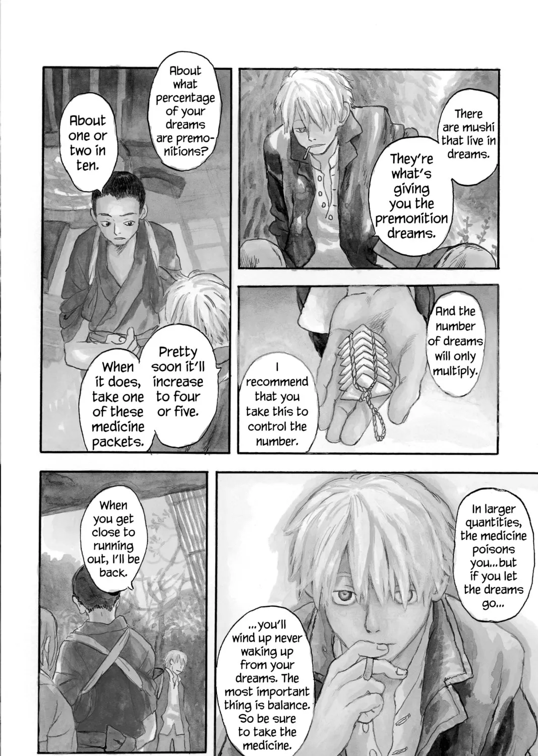 Read Mushishi chapter 3 image 2 on Lezhin