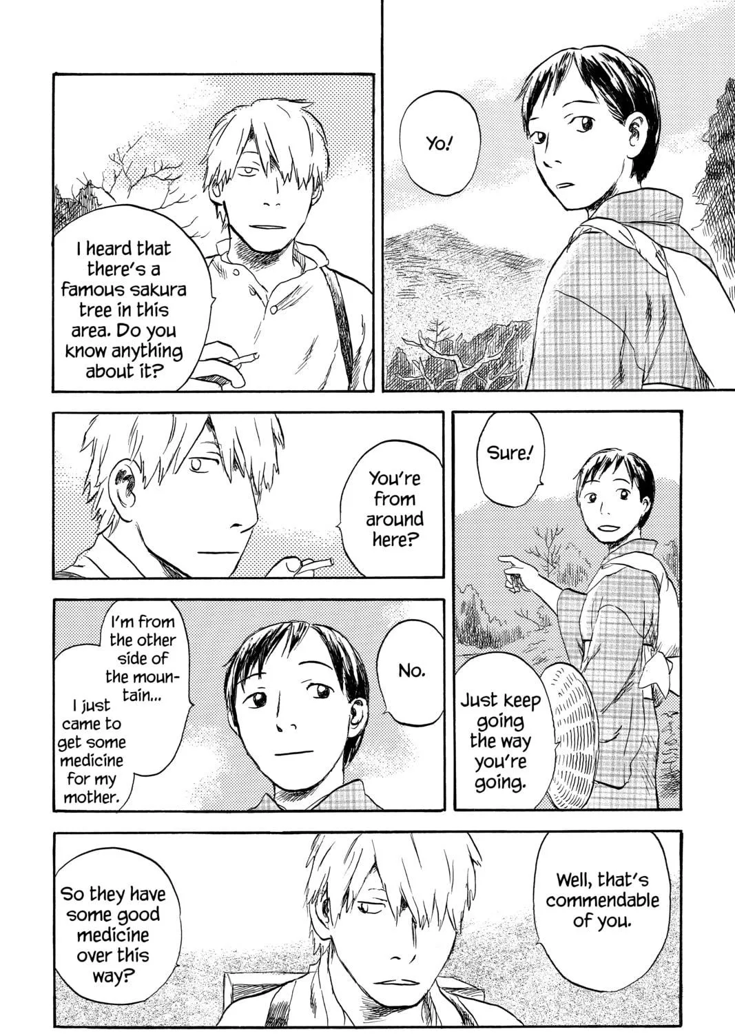 Read Mushishi chapter 31 image 8 on Lezhin