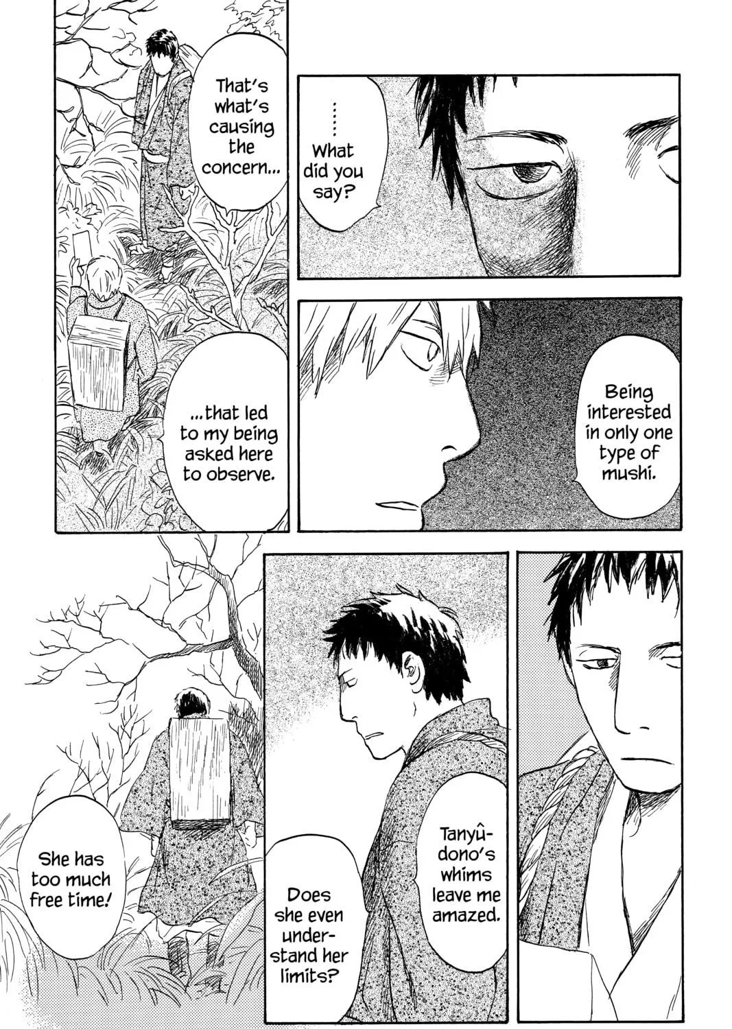 Read Mushishi chapter 34 image 18 on Lezhin