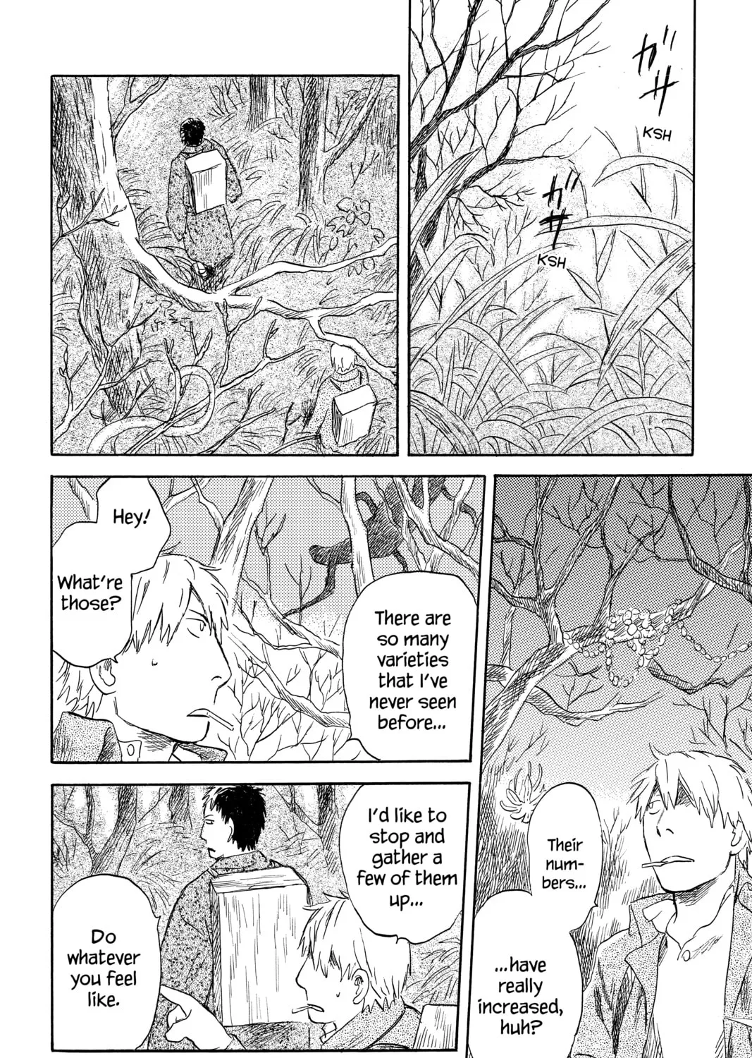 Read Mushishi chapter 34 image 32 on Lezhin