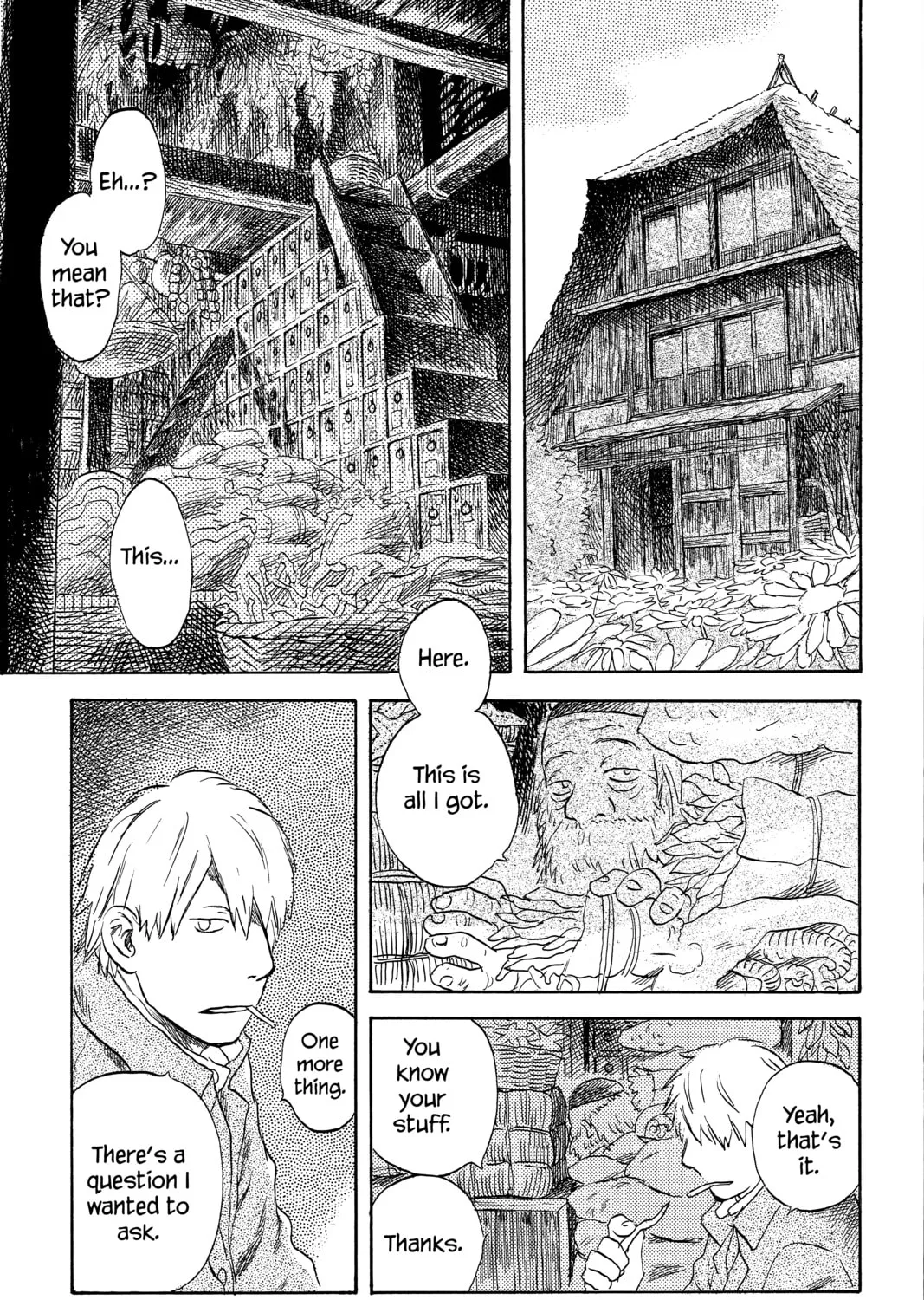 Read Mushishi chapter 34 image 6 on Lezhin