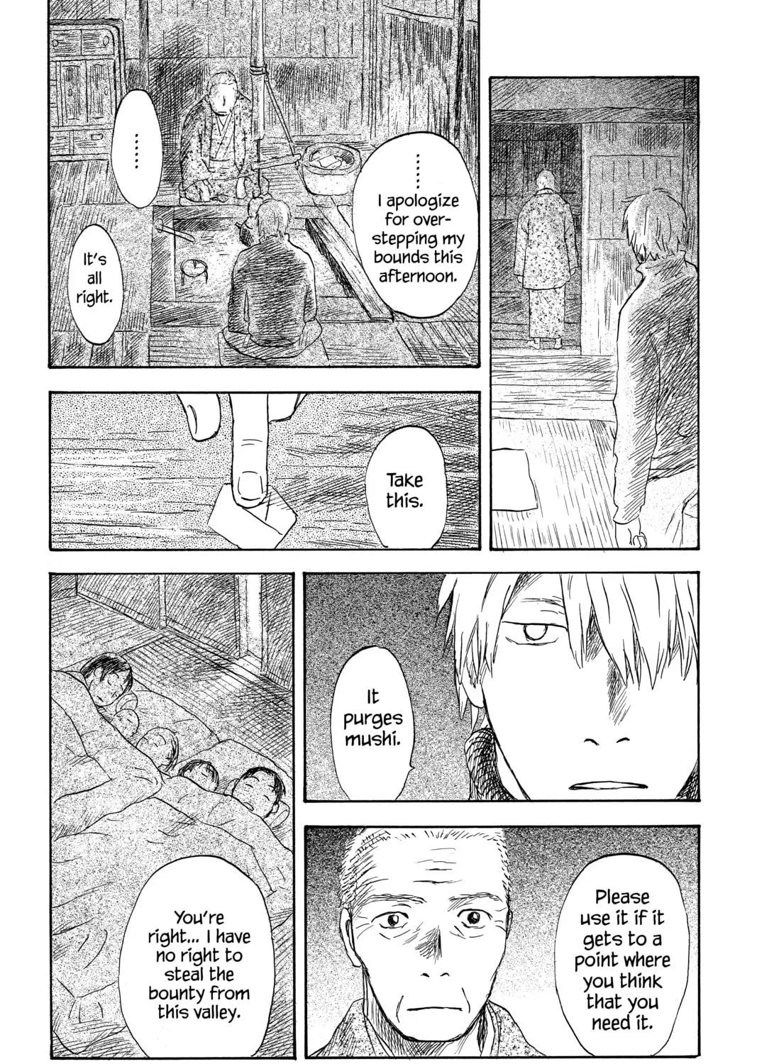 Read Mushishi chapter 36 image 46 on Lezhin