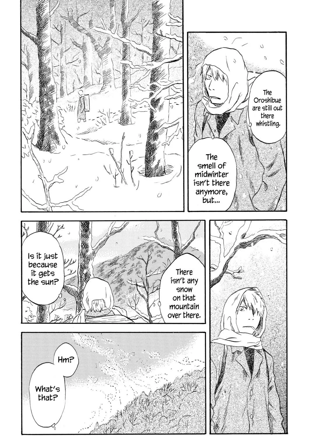 Read Mushishi chapter 37 image 18 on Lezhin