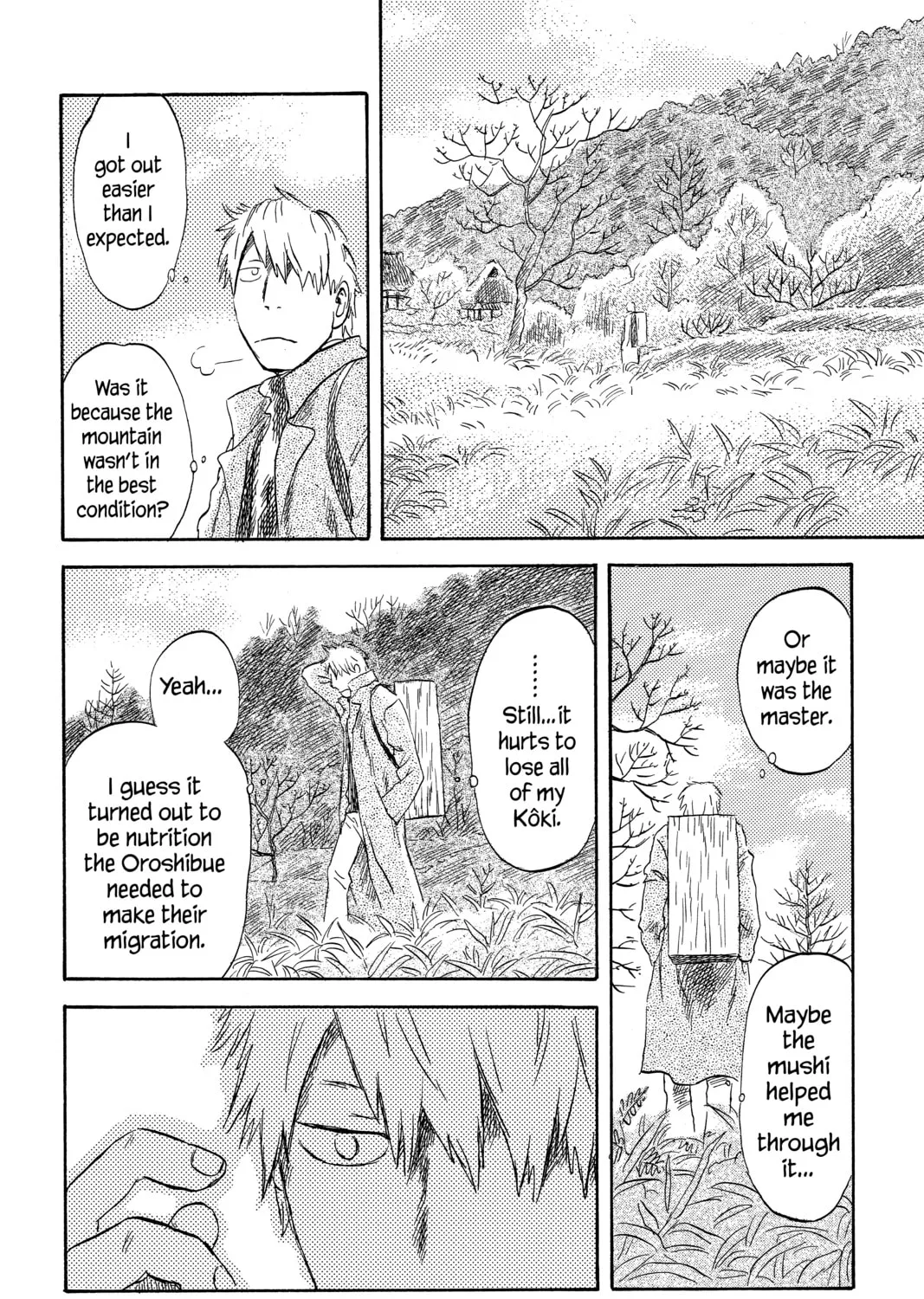 Read Mushishi chapter 37 image 66 on Lezhin