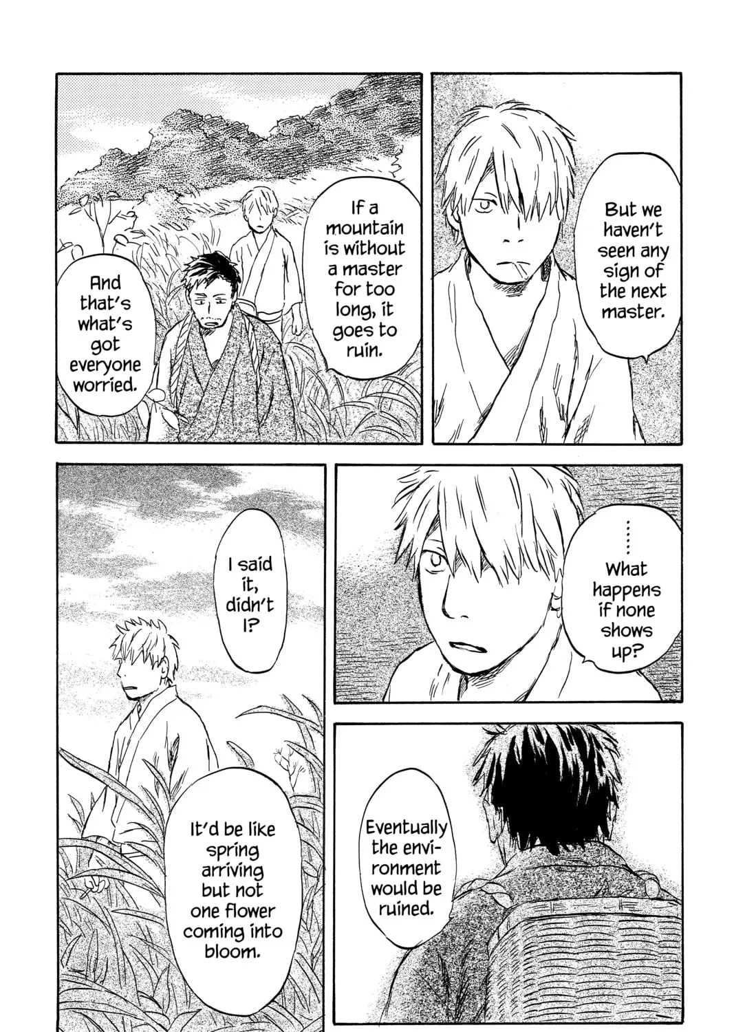 Read Mushishi chapter 45 image 32 on Lezhin