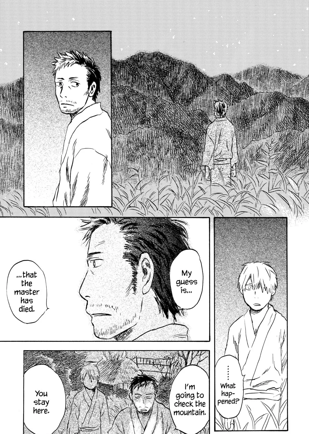 Read Mushishi chapter 45 image 36 on Lezhin