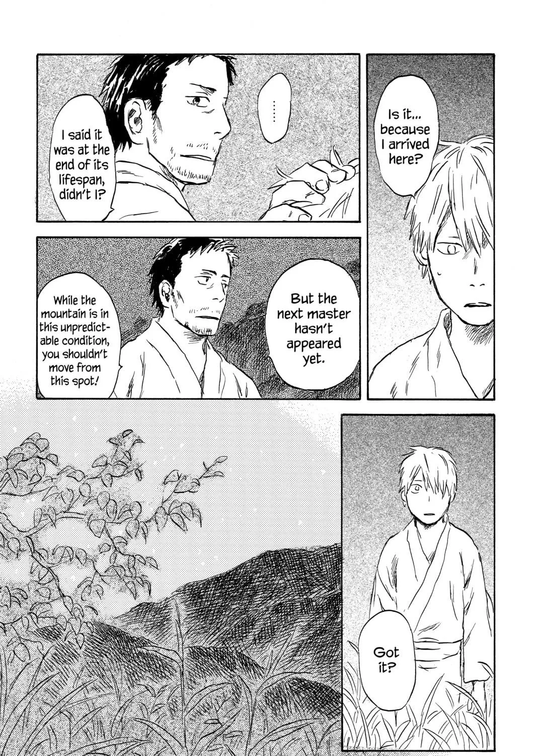 Read Mushishi chapter 45 image 38 on Lezhin