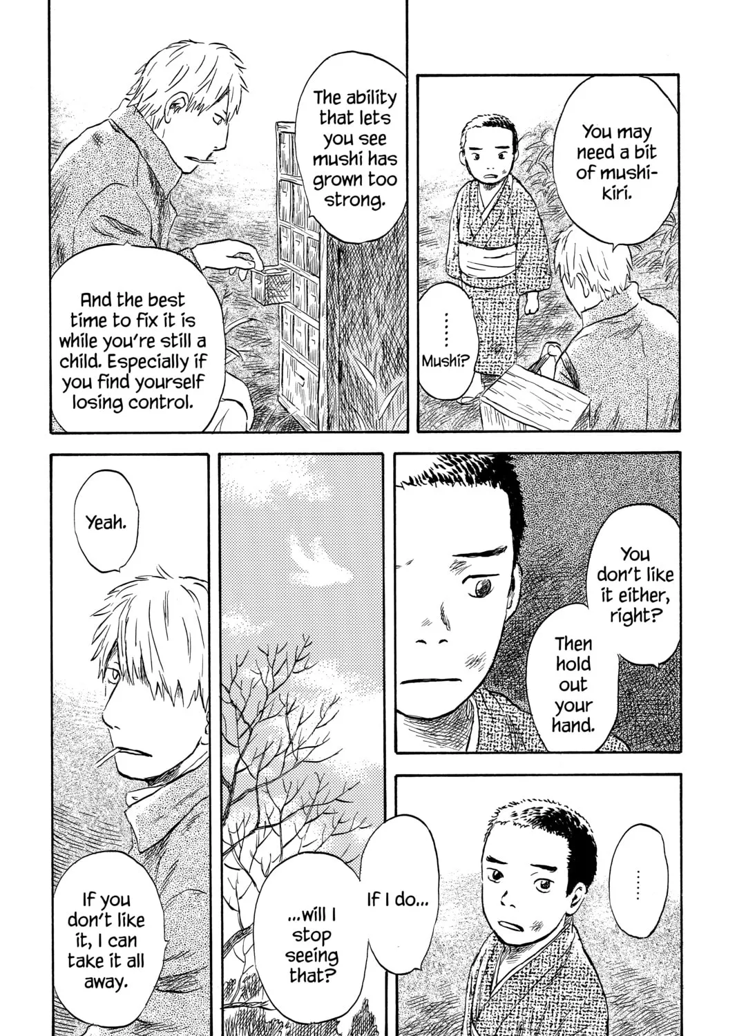 Read Mushishi chapter 46 image 32 on Lezhin