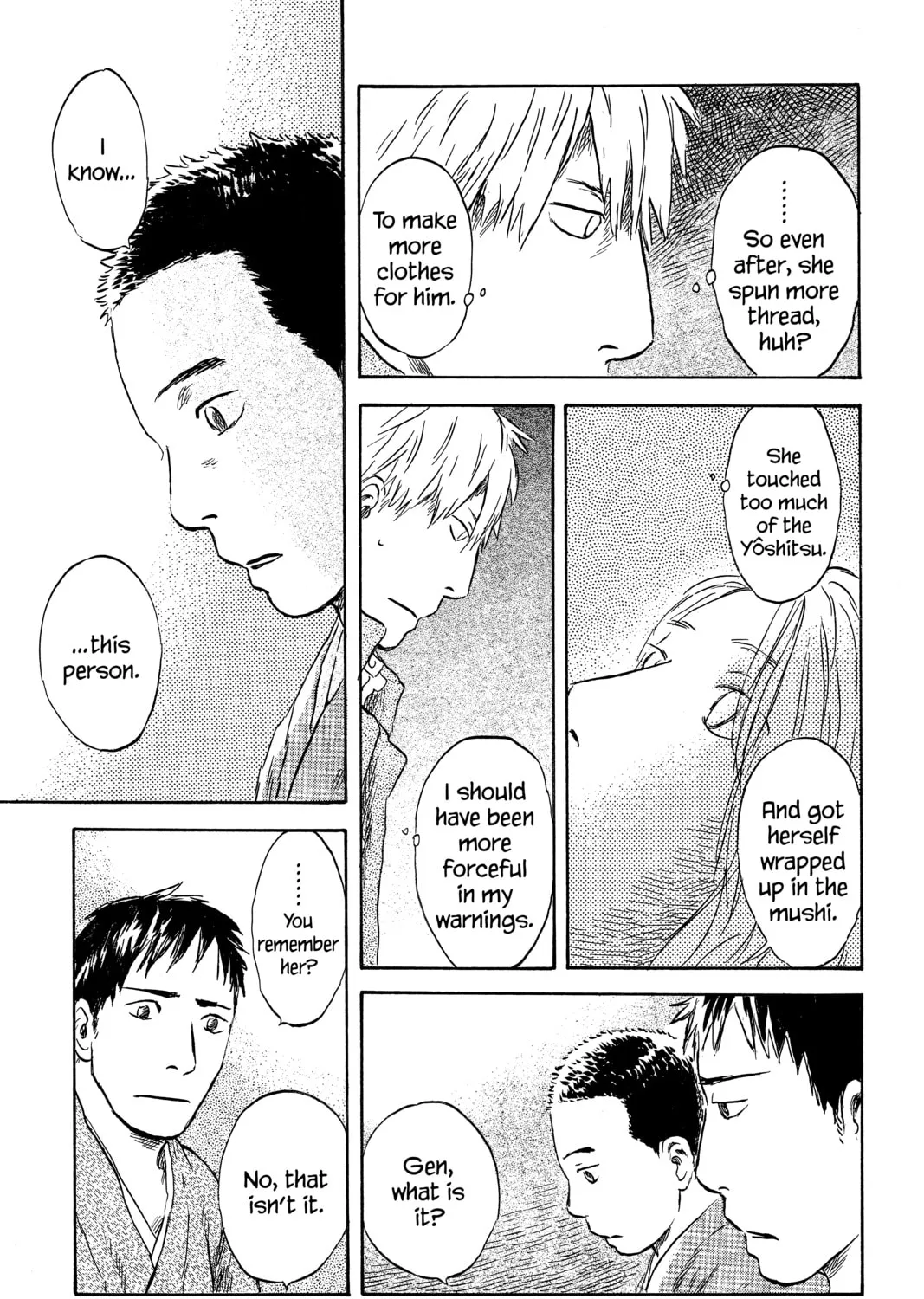 Read Mushishi chapter 46 image 74 on Lezhin