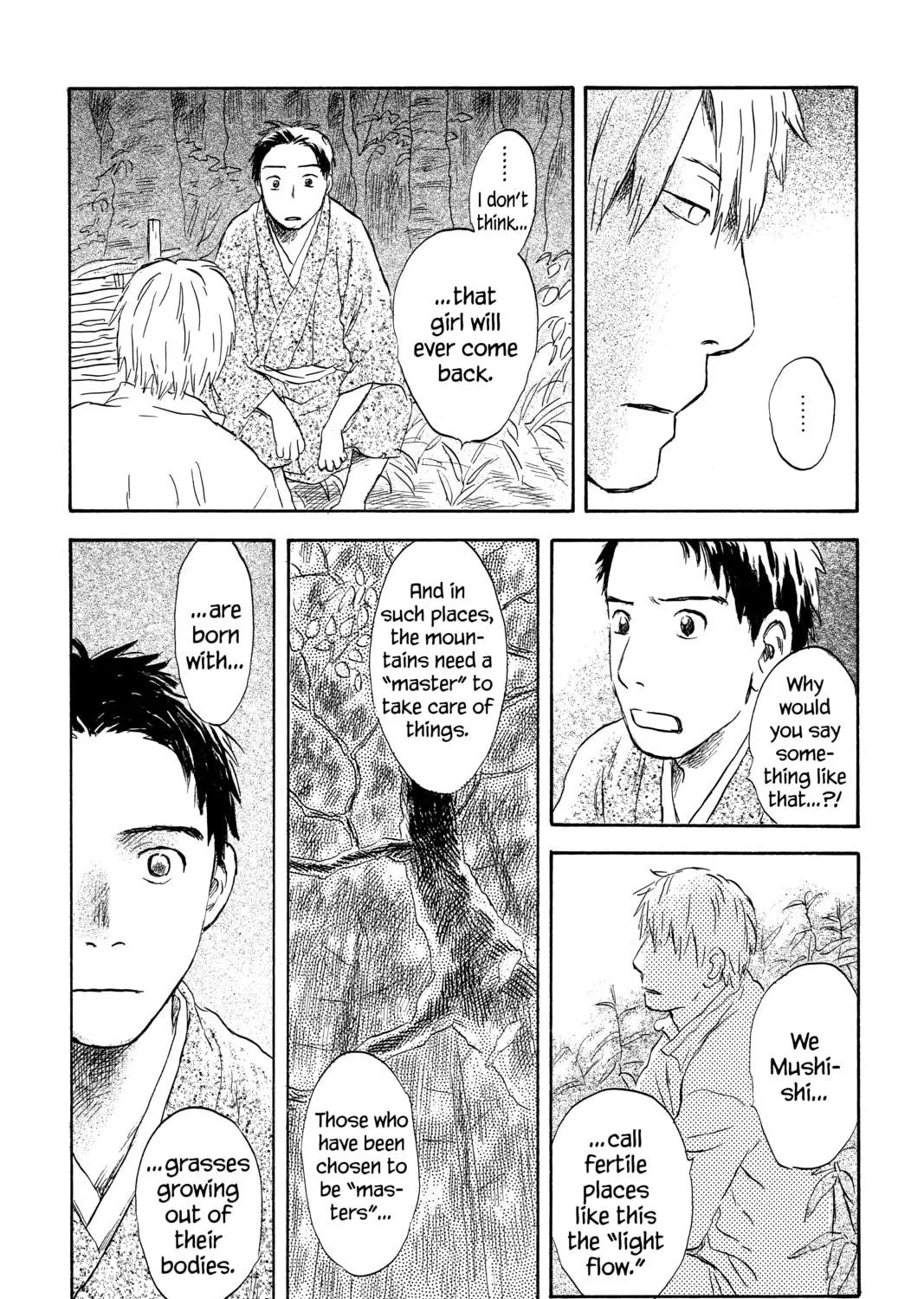 Read Mushishi chapter 49 image 46 on Lezhin