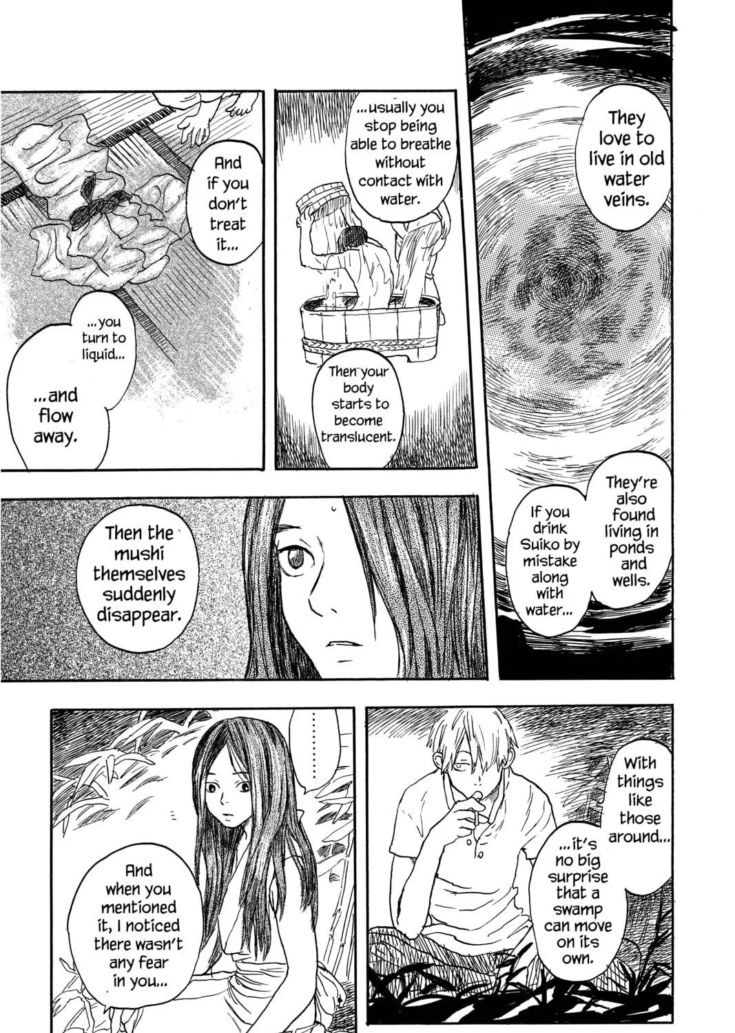 Read Mushishi chapter 5 image 18 on Lezhin