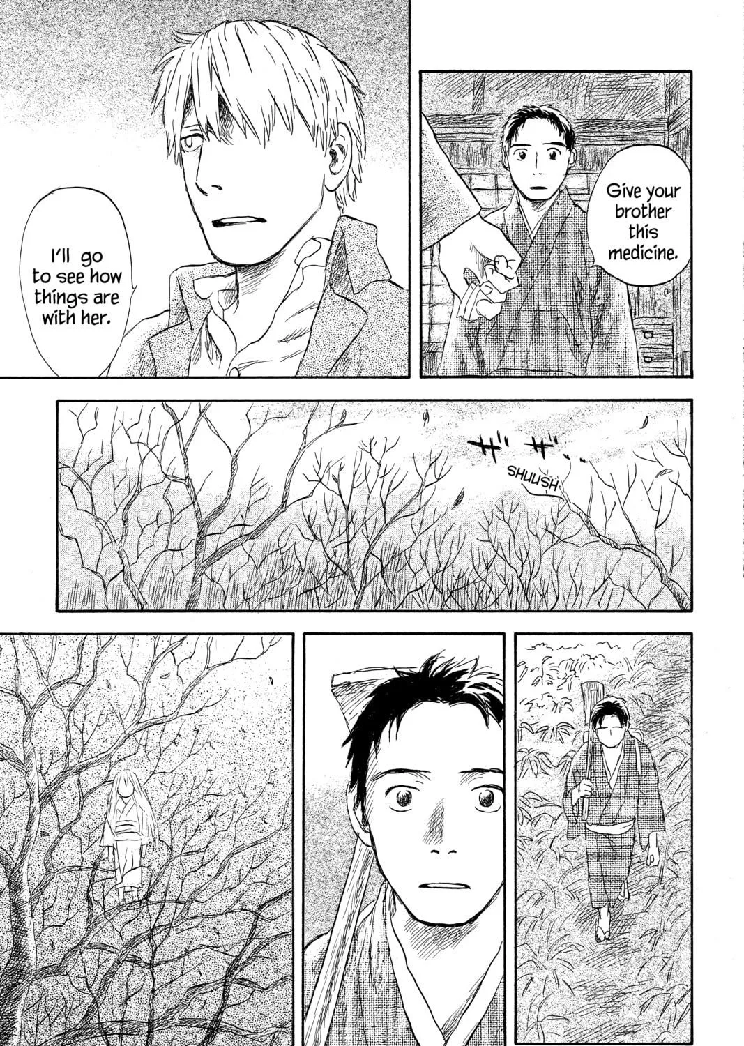 Read Mushishi chapter 50 image 8 on Lezhin