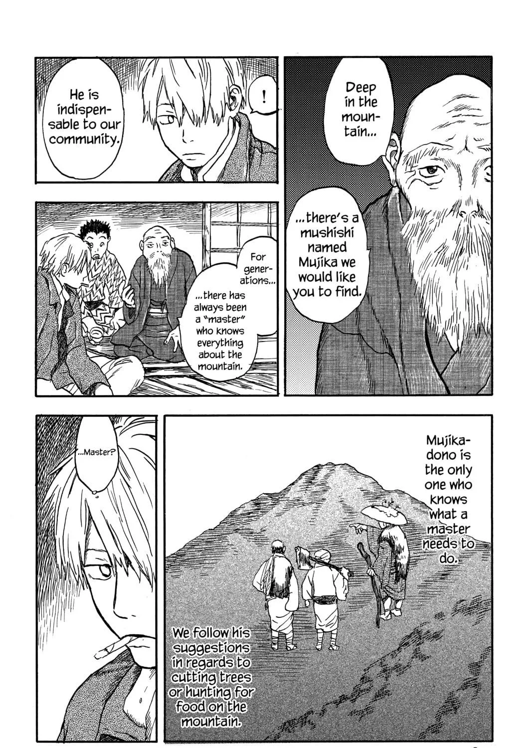 Read Mushishi chapter 6 image 8 on Lezhin