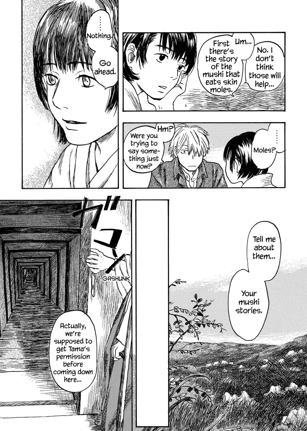 Read Mushishi chapter 7 image 38 on Lezhin