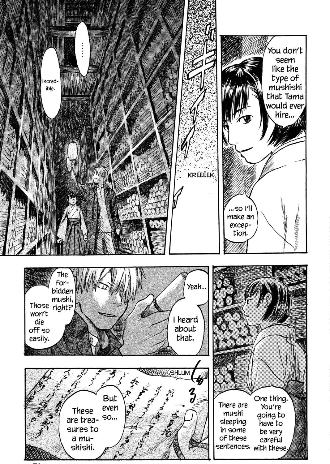 Read Mushishi chapter 7 image 40 on Lezhin