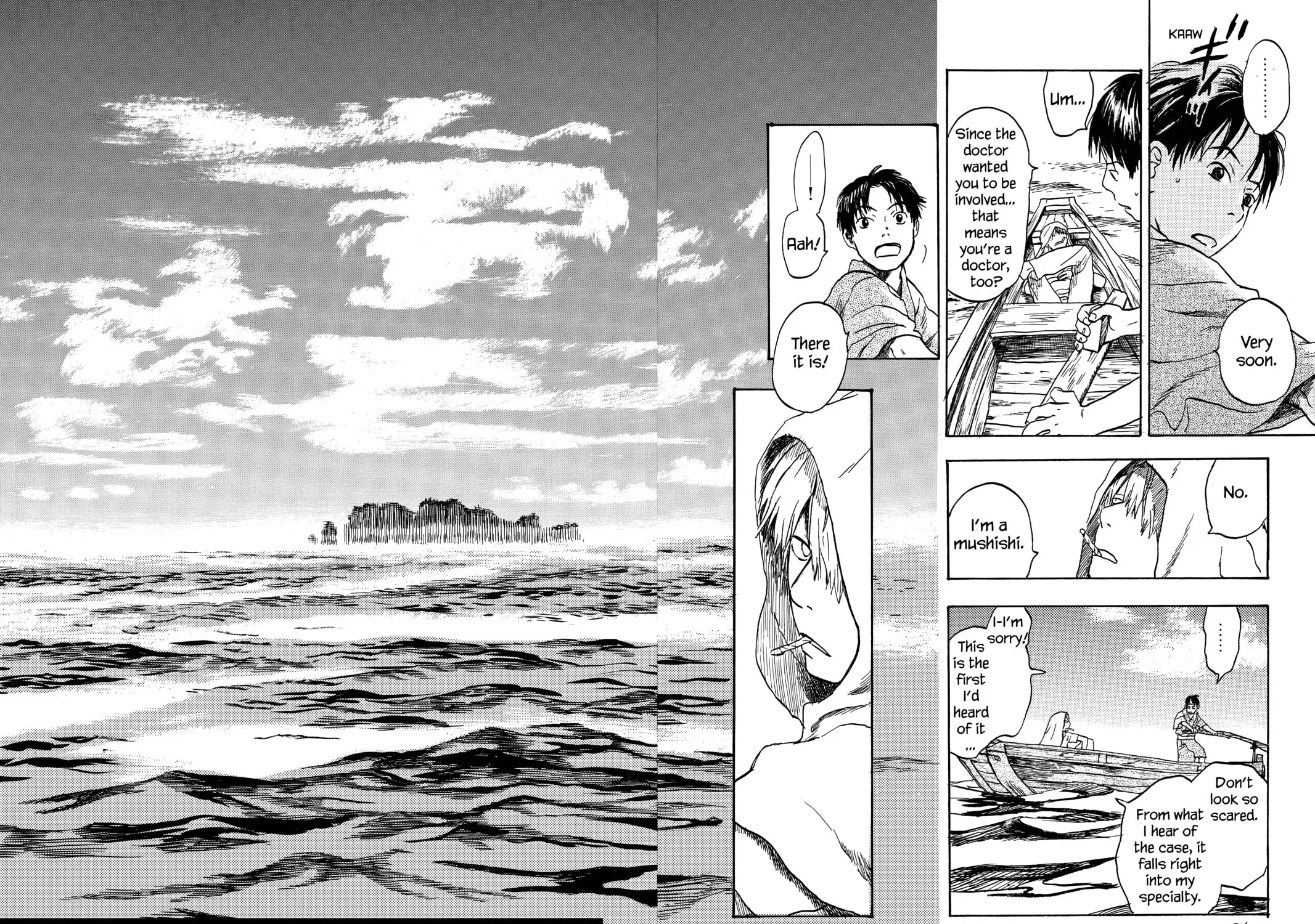 Read Mushishi chapter 8 image 2 on Lezhin