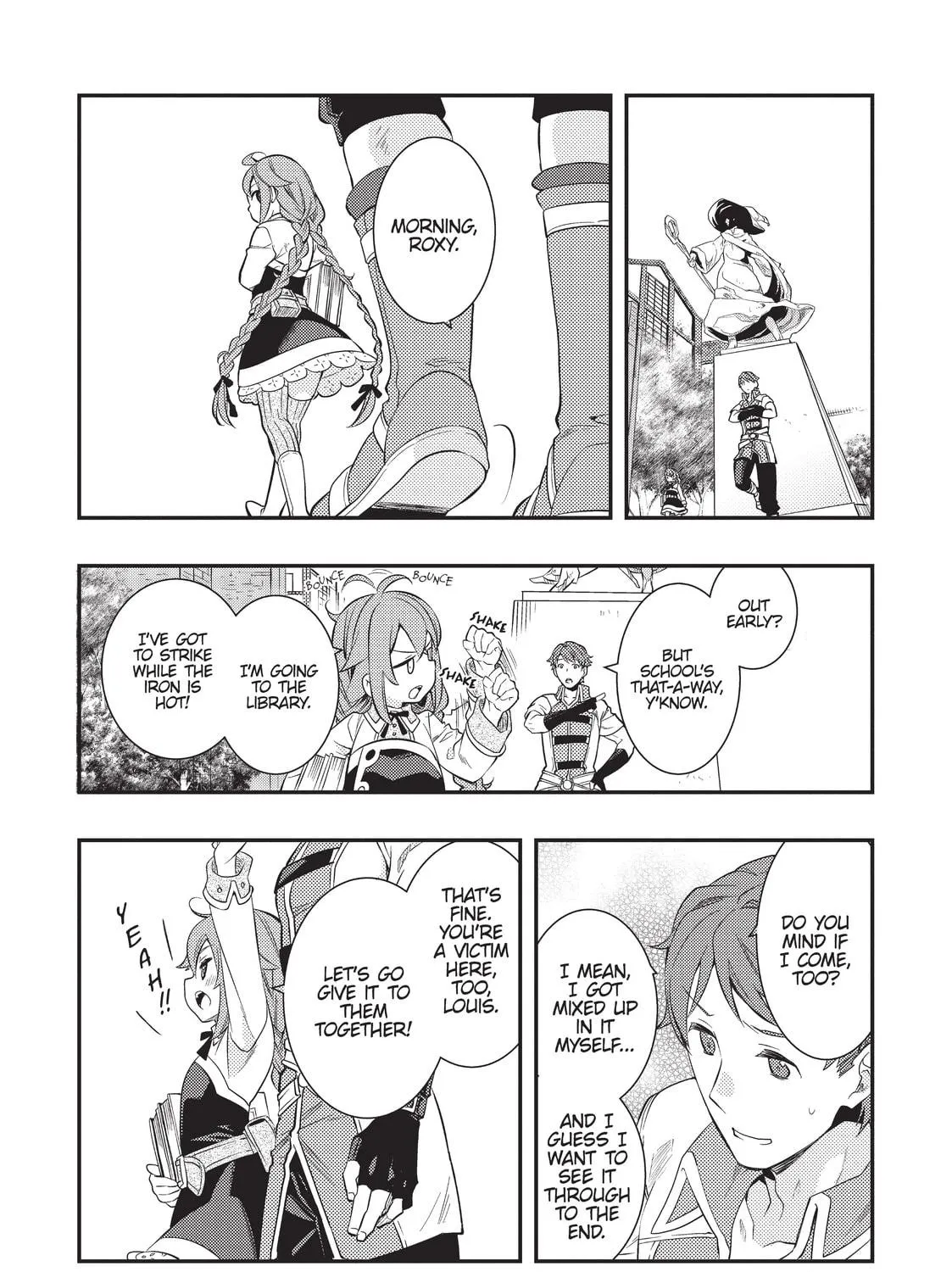 Read Mushoku Tensei: Roxy Gets Serious chapter 32 image 8 on Lezhin