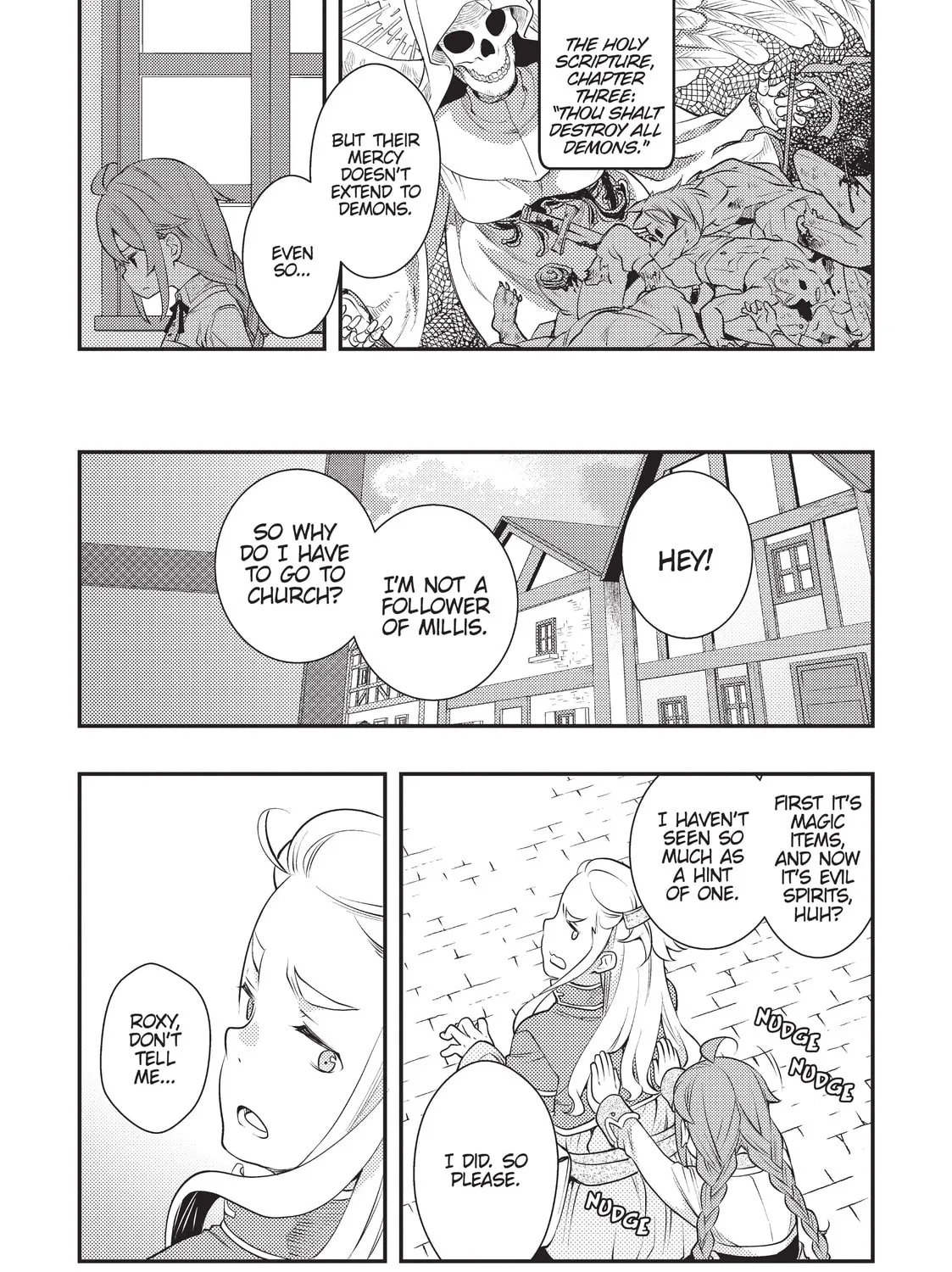 Read Mushoku Tensei: Roxy Gets Serious chapter 34 image 44 on Lezhin