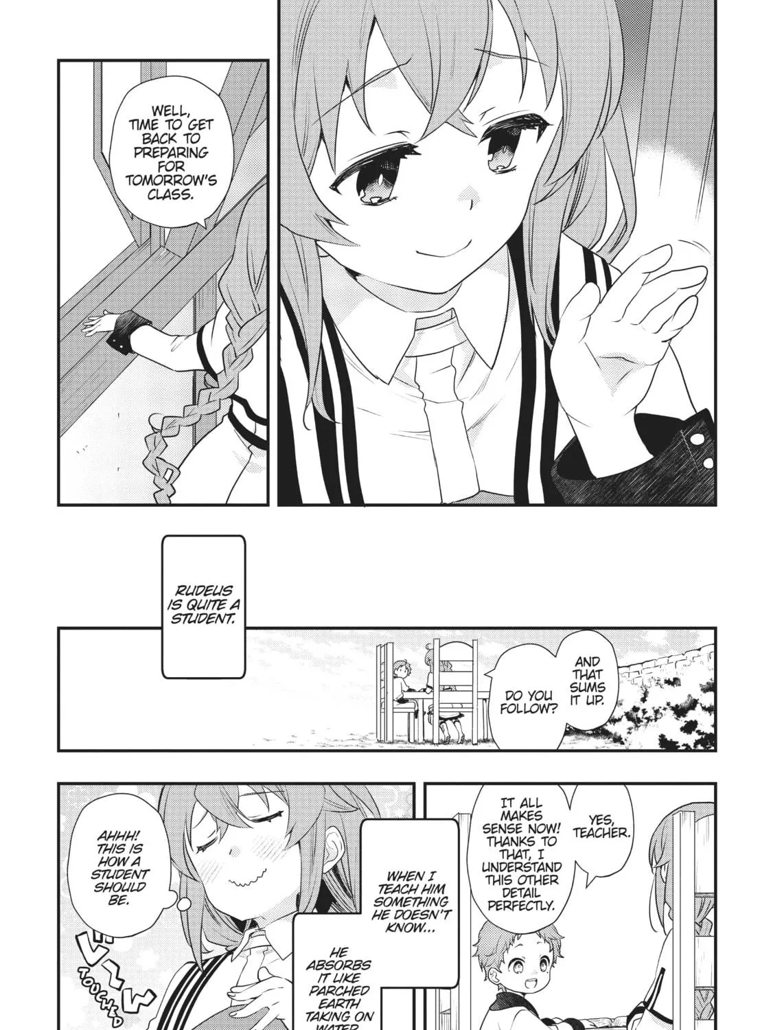 Read Mushoku Tensei: Roxy Gets Serious chapter 54 image 4 on Lezhin