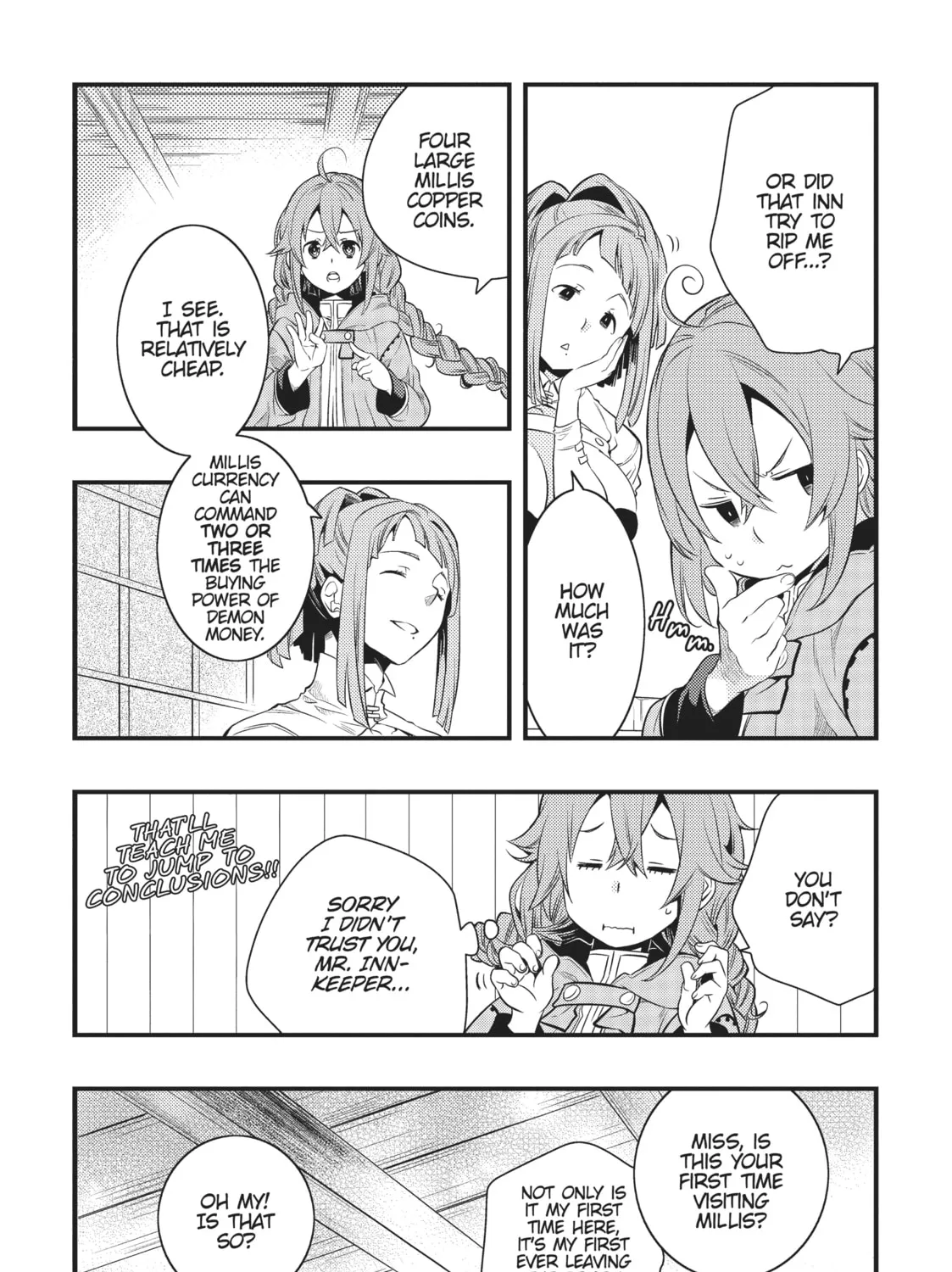 Read Mushoku Tensei: Roxy Gets Serious chapter 6 image 14 on Lezhin