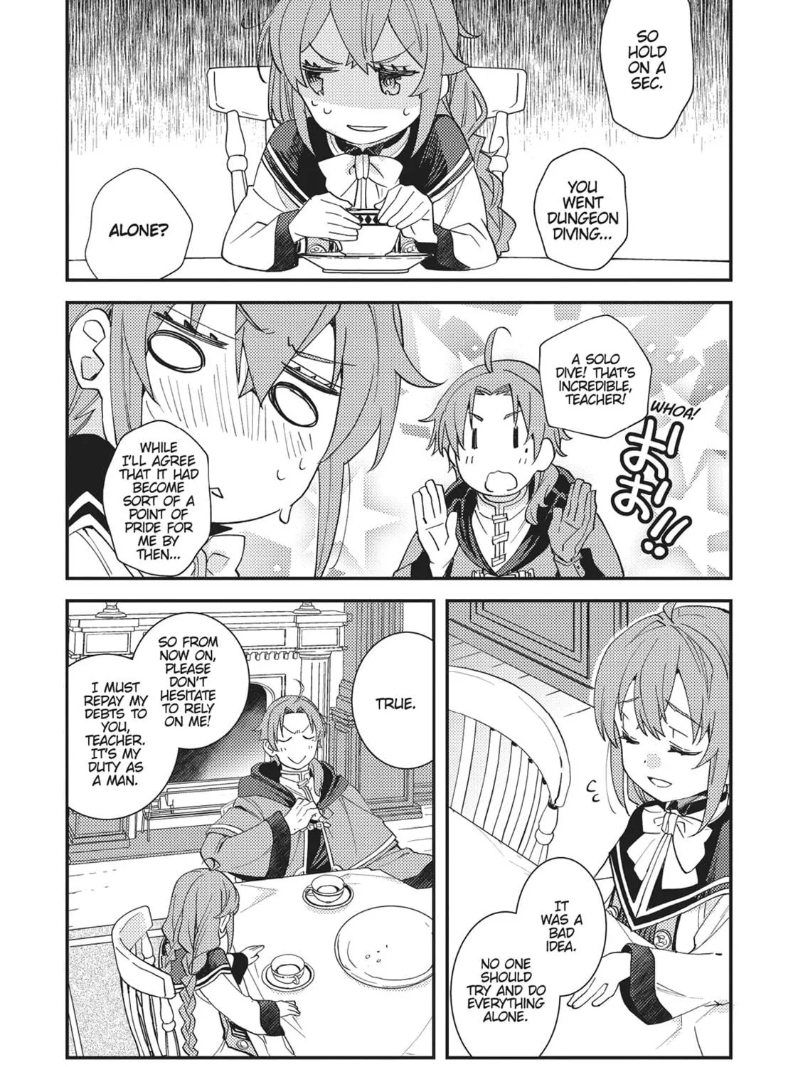 Read Mushoku Tensei: Roxy Gets Serious chapter 64 image 18 on Lezhin