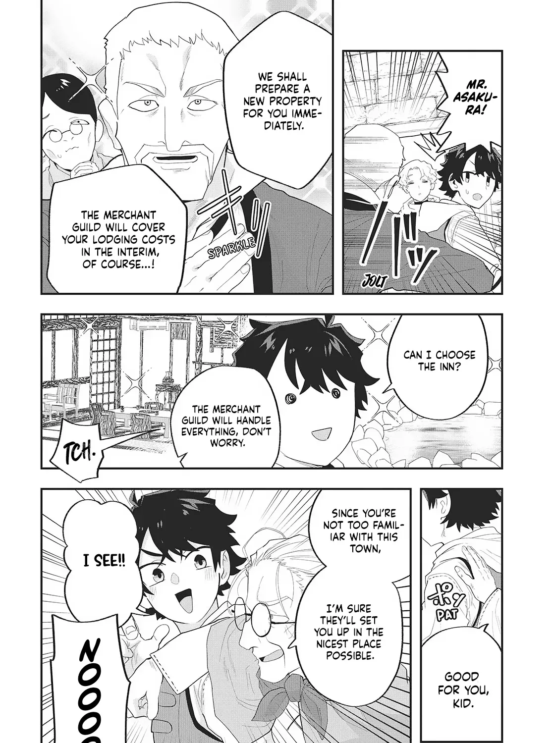 Muteki Shounin no Isekai Nariagari Monogatari ~Gendai no Seihin wo Jizai ni Toriyoseru Sukiru ga Aru Node Isekai de wa Rakushoudesu~ Chapter 24 page 55 - 