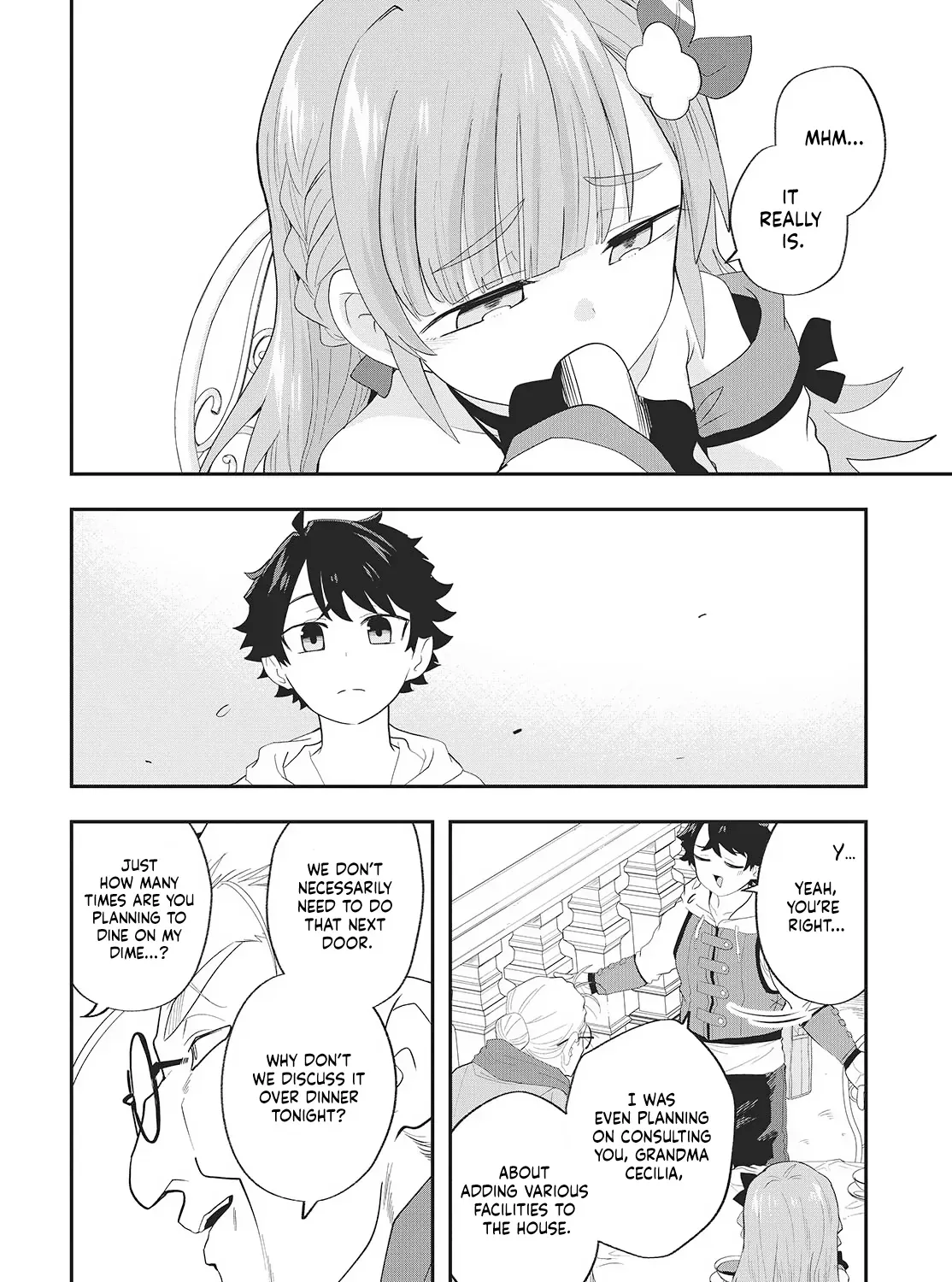 Muteki Shounin no Isekai Nariagari Monogatari ~Gendai no Seihin wo Jizai ni Toriyoseru Sukiru ga Aru Node Isekai de wa Rakushoudesu~ Chapter 24 page 59 - 