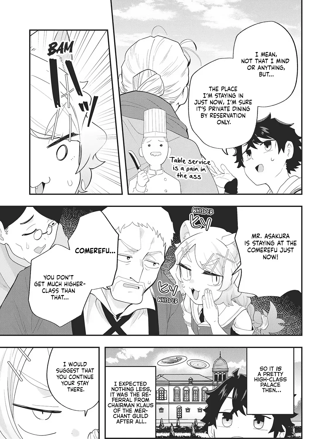 Muteki Shounin no Isekai Nariagari Monogatari ~Gendai no Seihin wo Jizai ni Toriyoseru Sukiru ga Aru Node Isekai de wa Rakushoudesu~ Chapter 24 page 61 - 