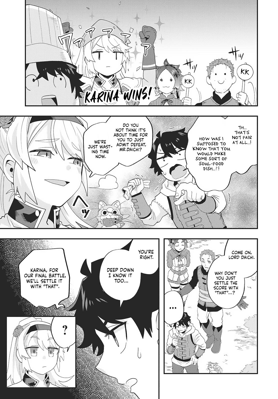 Muteki Shounin no Isekai Nariagari Monogatari ~Gendai no Seihin wo Jizai ni Toriyoseru Sukiru ga Aru Node Isekai de wa Rakushoudesu~ Chapter 26.5 page 11 - 