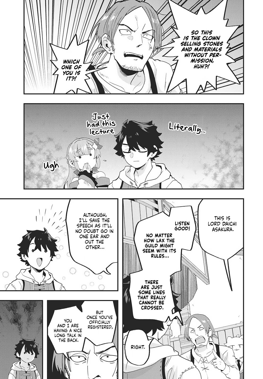 Muteki Shounin no Isekai Nariagari Monogatari ~Gendai no Seihin wo Jizai ni Toriyoseru Sukiru ga Aru Node Isekai de wa Rakushoudesu~ Chapter 28 page 11 - 