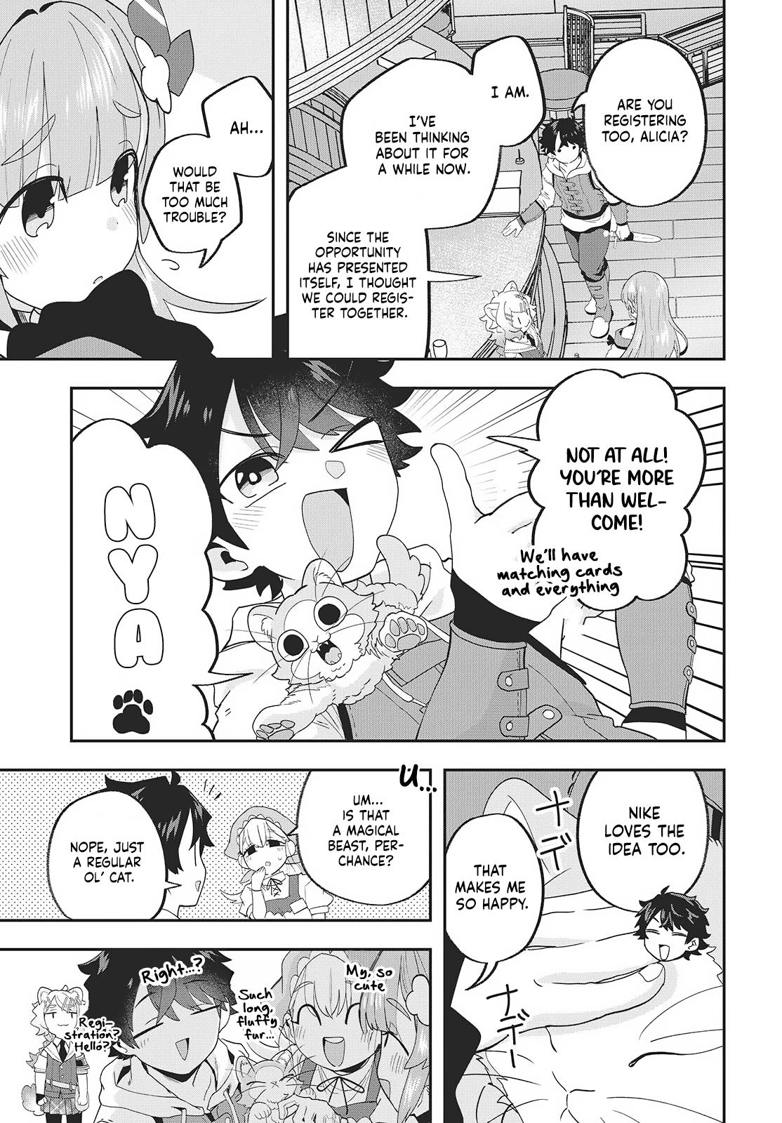 Muteki Shounin no Isekai Nariagari Monogatari ~Gendai no Seihin wo Jizai ni Toriyoseru Sukiru ga Aru Node Isekai de wa Rakushoudesu~ Chapter 28 page 13 - 