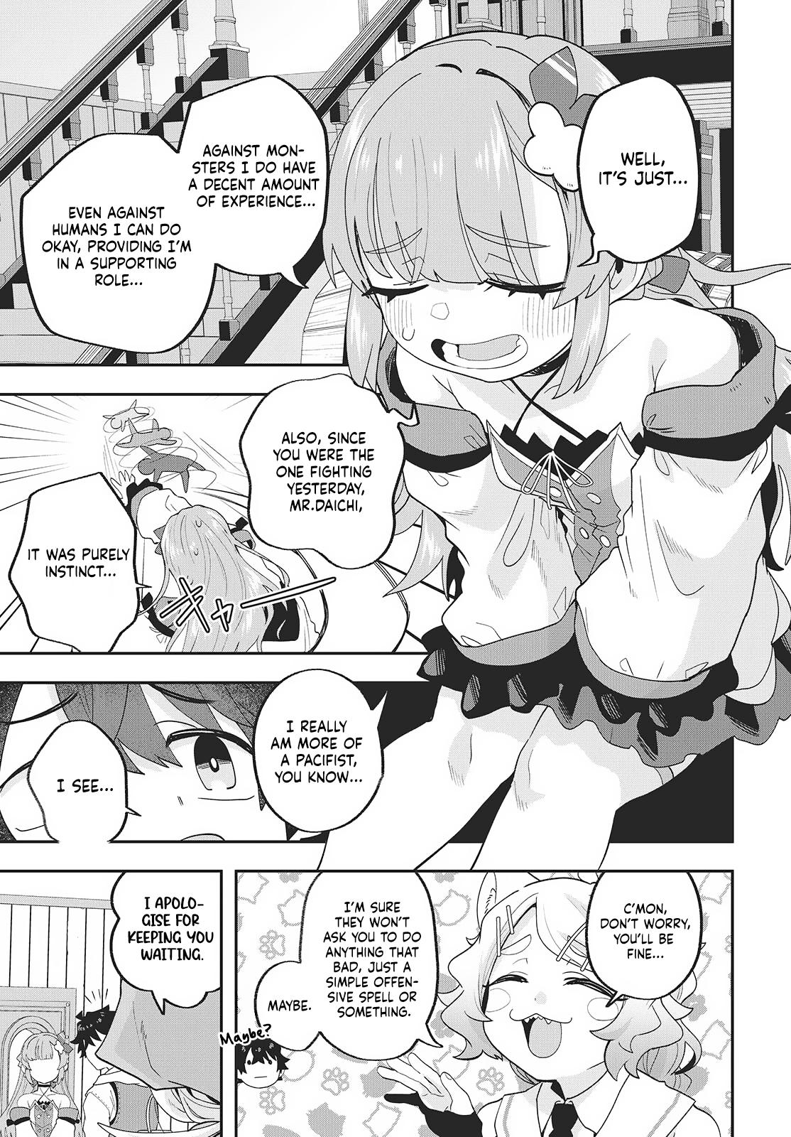 Muteki Shounin no Isekai Nariagari Monogatari ~Gendai no Seihin wo Jizai ni Toriyoseru Sukiru ga Aru Node Isekai de wa Rakushoudesu~ Chapter 28 page 19 - 