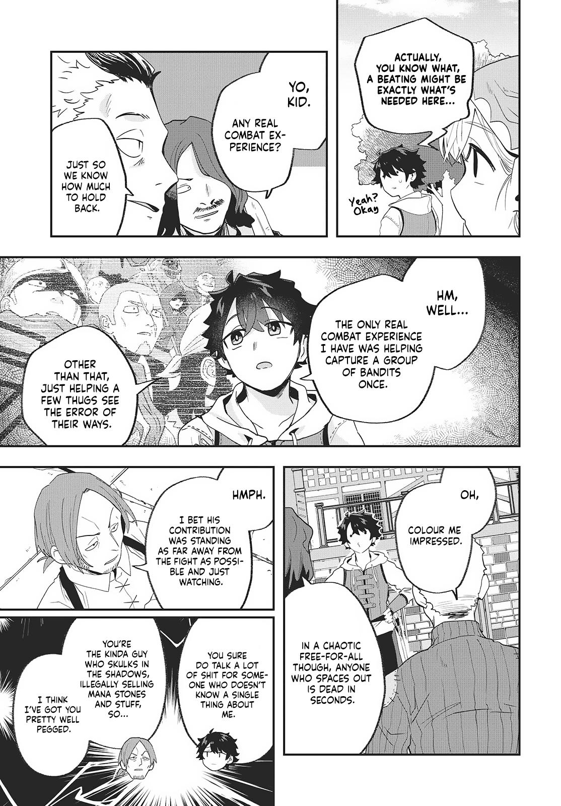 Muteki Shounin no Isekai Nariagari Monogatari ~Gendai no Seihin wo Jizai ni Toriyoseru Sukiru ga Aru Node Isekai de wa Rakushoudesu~ Chapter 28 page 25 - 