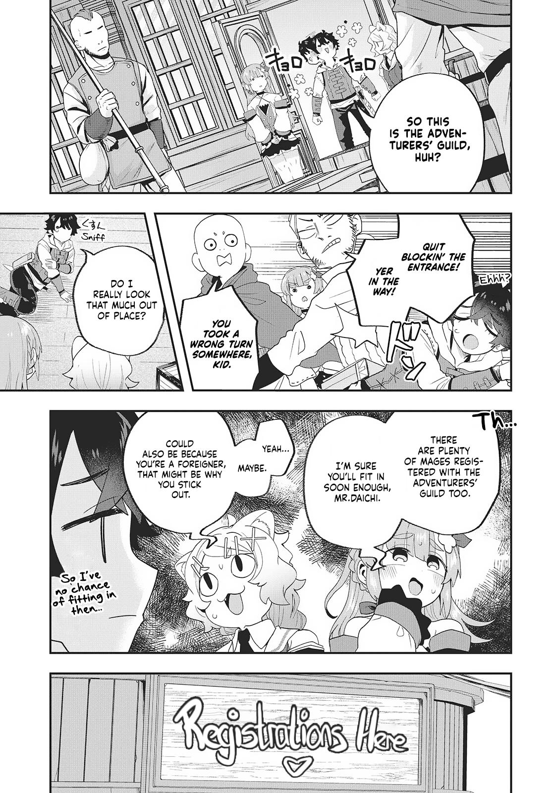 Muteki Shounin no Isekai Nariagari Monogatari ~Gendai no Seihin wo Jizai ni Toriyoseru Sukiru ga Aru Node Isekai de wa Rakushoudesu~ Chapter 28 page 9 - 
